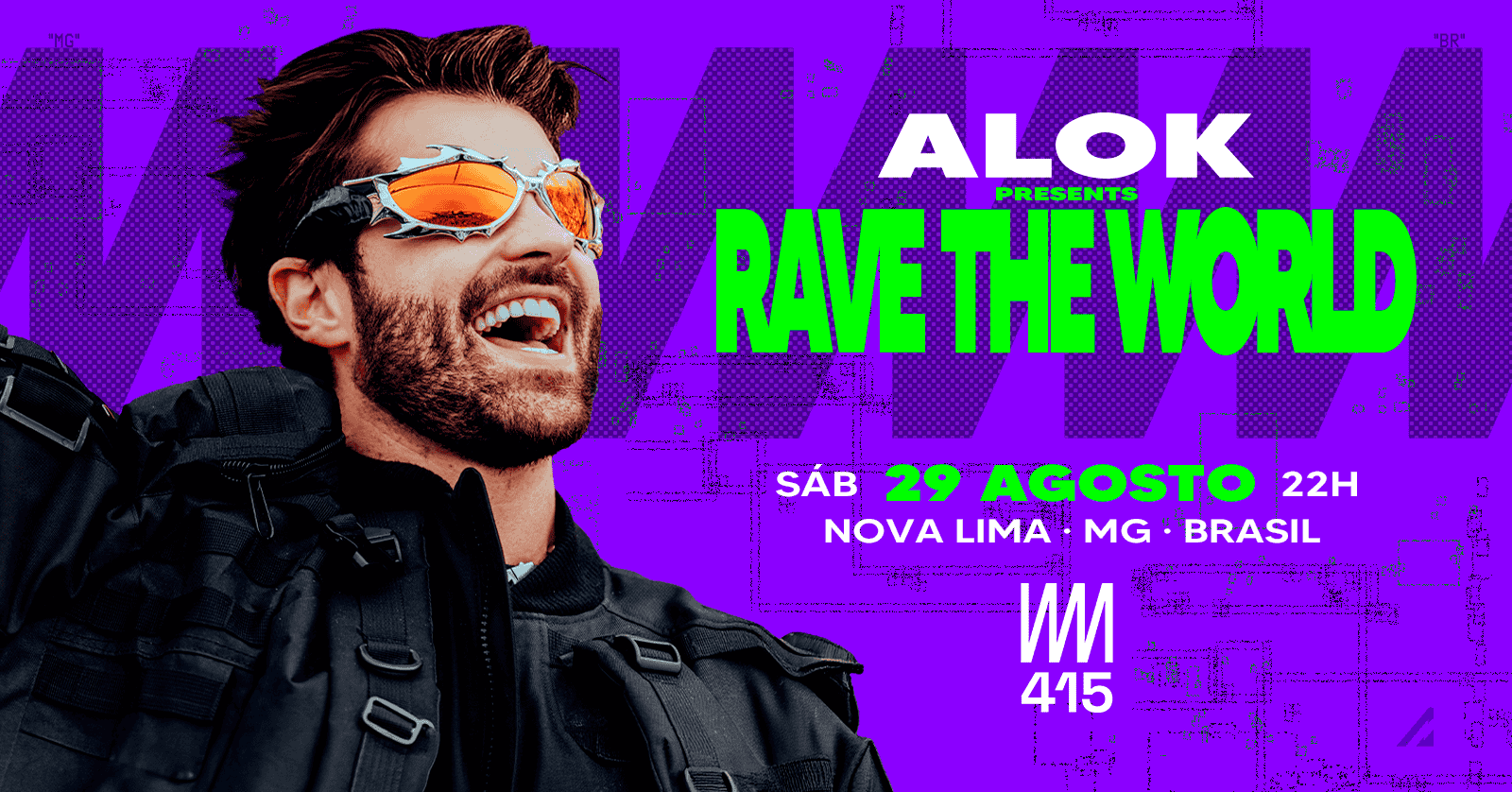 Club415 Alok Rave The World