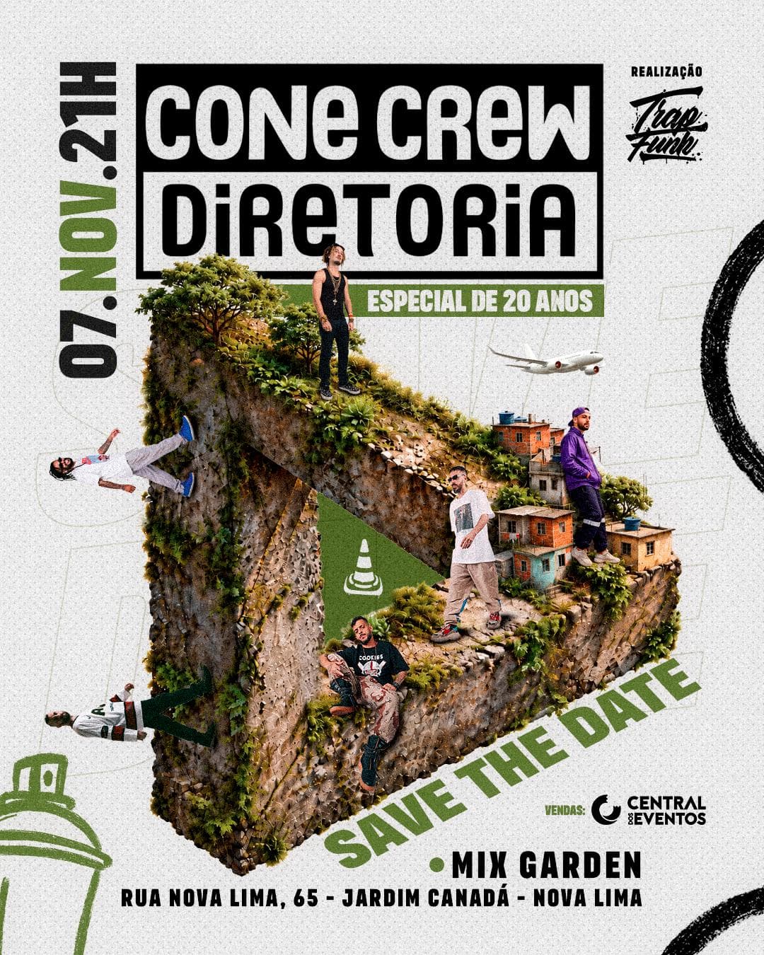 CONECREW DIRETORIA em BH — ESPECIAL 20 ANOS